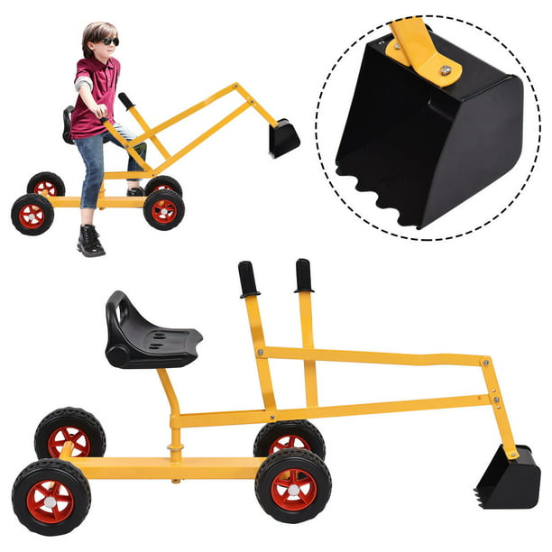 Heavy Duty Kid Ride-on Sand Digger Digging Scooper Excavator for Sand Toy